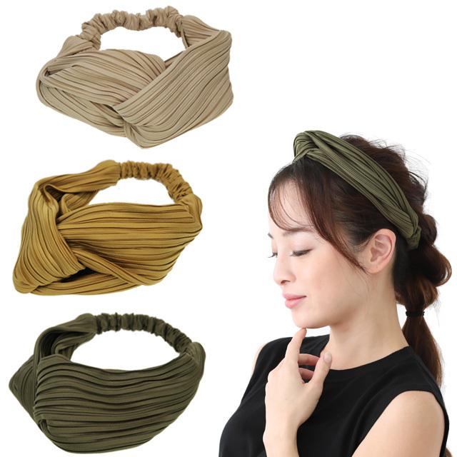 ターバン ヘアバンド プリーツの流れが美しいボリュームタイプ 大人のカラー ヘアアクセサリー 0671 美人髪koeido ヘアアクセサリー 通販 Yahoo ショッピング
