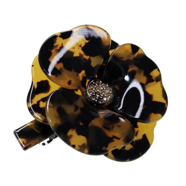 バレッタ カメリア ラグジュアリー ちょっと大きめLサイズ ハイ