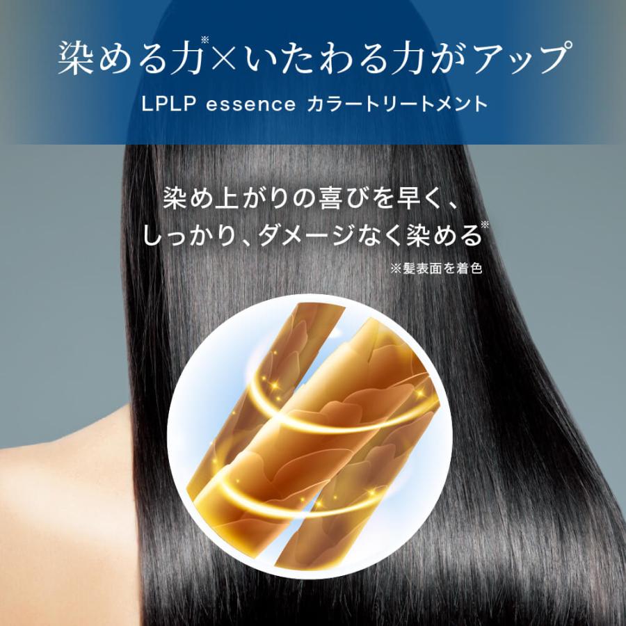 白髪に3分【公式】ルプルプ(LPLP) エッセンス カラートリートメント 170g×2本セット ヘアカラーコーム付き 白髪染め 無添加 ノンジアミン 手袋・ヘアキャップ付｜bijinlabo｜07