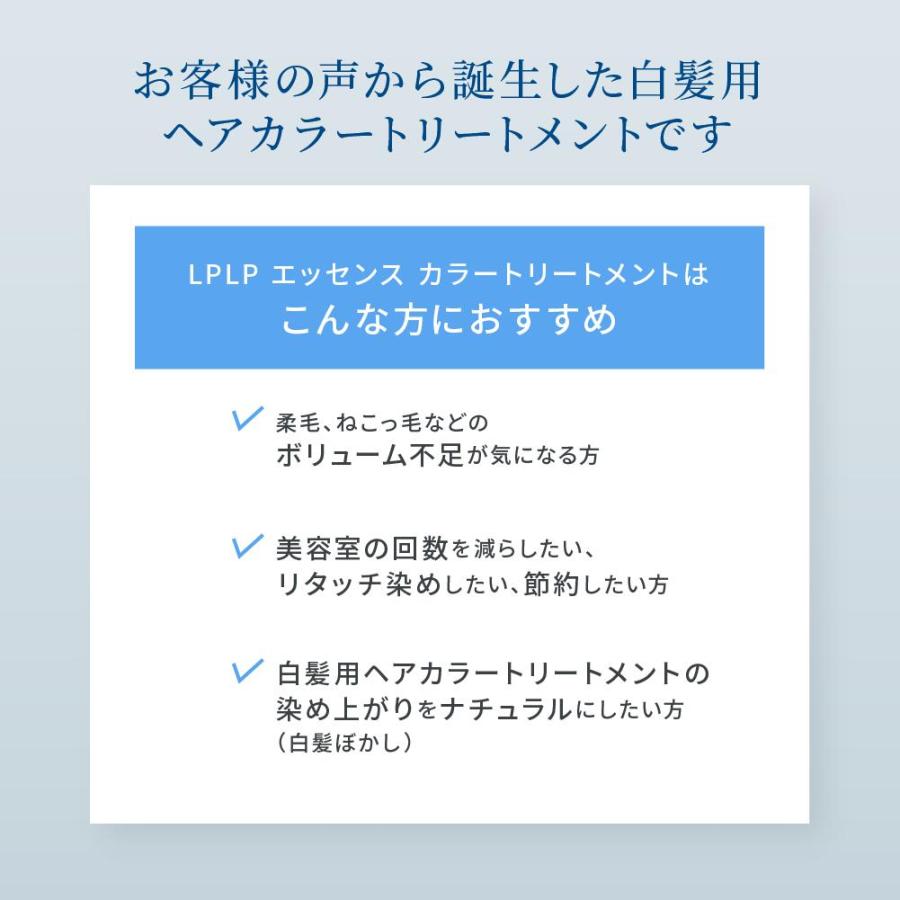 【新品】LPLP ヘアカラー トリートメント ブラウン 6本セット LPLP（ルプルプ） 白髪染めトリートメント ヘアカラー 6本セット