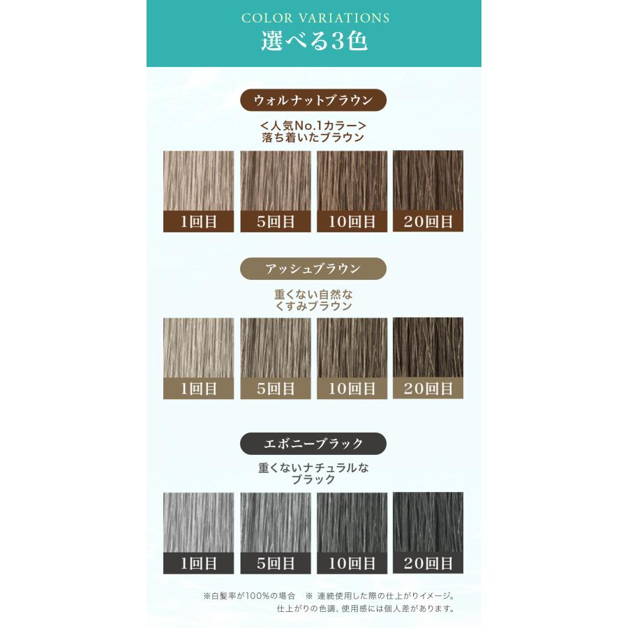 毛染めシャンプー 白髪 泡 女性 カラー ルプルプ LPLP エッセンス