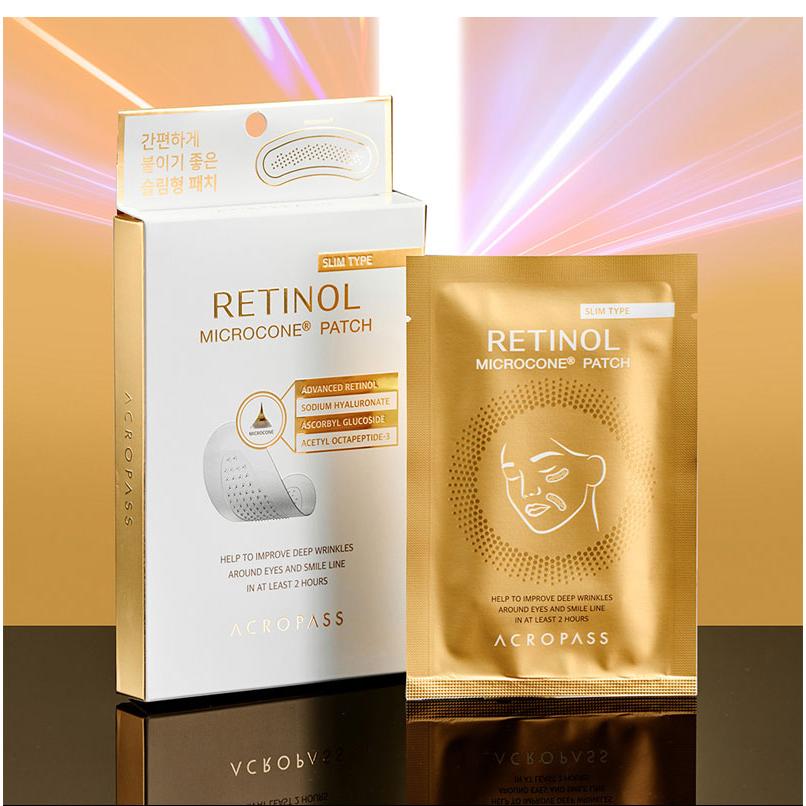 ACROPASS RETINOL MICRONEEDLE PATCH 10枚 ACROPASS】アクロパス RETINOL レチノール マイクロニードルパッチ 2枚