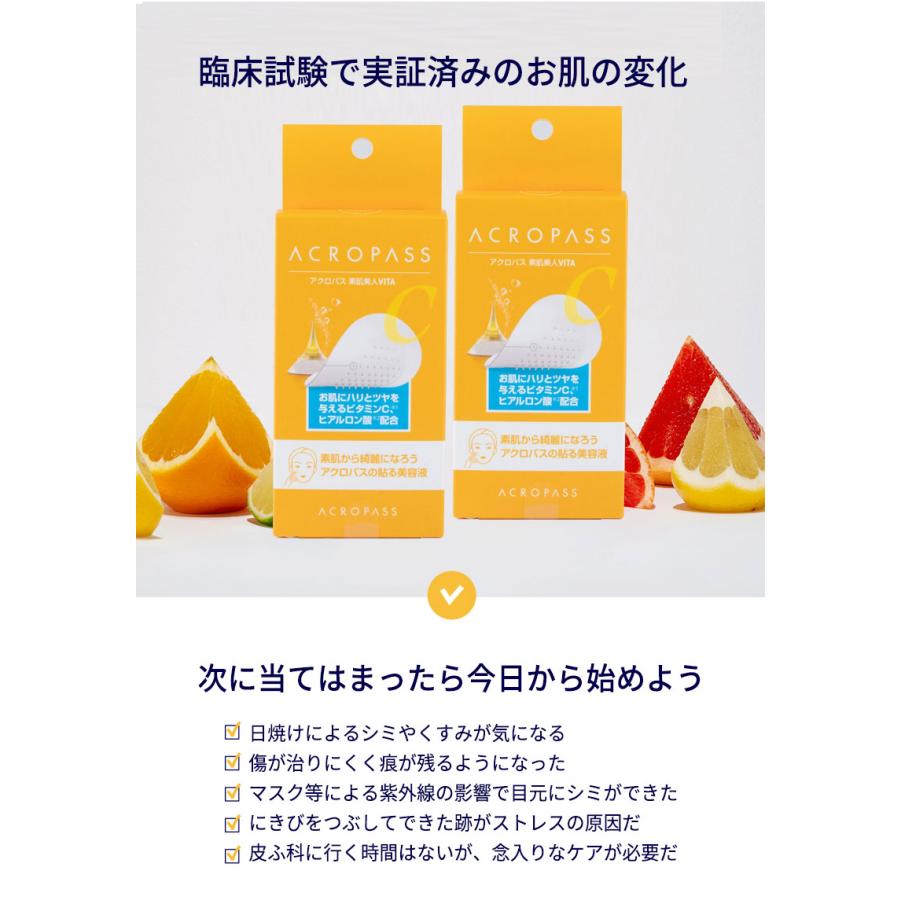ACROPASS（アクロパス） VITA 2個セット ニードルパッチ スポット
