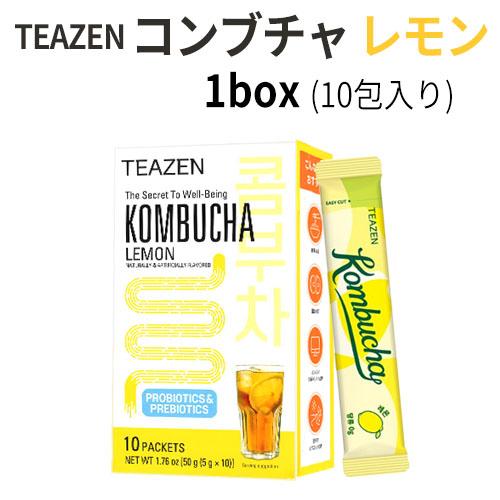 コンブチャ レモン 10包 1BOX BTS TEAZEN KOMBUCHA TENZEN 粉末