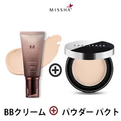 MISSHA（ミシャ） チョボヤン BB クリーム + プロ タッチ パウダー
