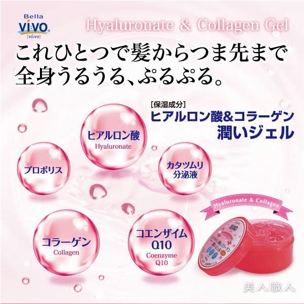 菊星 全身用保湿ジェル Bella Vivo あすつく (送料無料) ヒアルロン酸