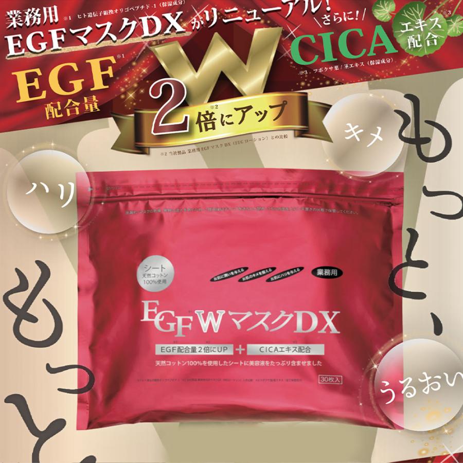 EGF（CLUEiD） EGF Wマスク DX 30枚入り + ピュアビューエッセンスプロ