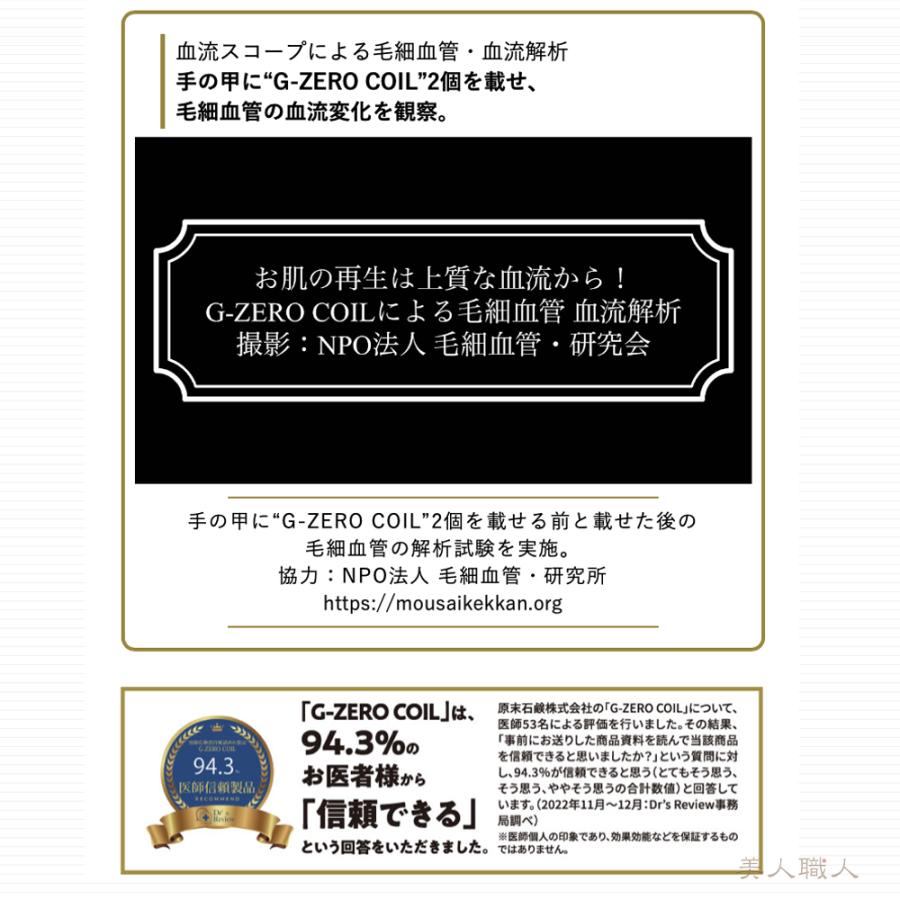 2個セット G-ZERO COIL ジーゼロコイル マイクロカレント プロ