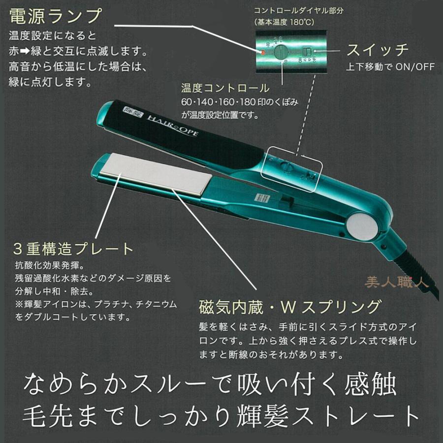 SUNNY PLACE サニープレイス MG プラチナ輝髪アイロン グリーン SUNNY PLACE サニープレイス MG プラチナ輝髪アイロン グリーン