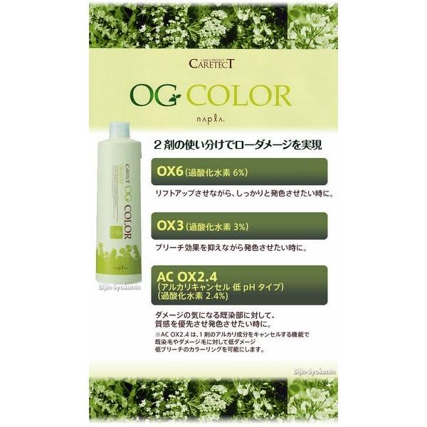 napla（ナプラ） ケアテクトOGカラー2剤／1000ml あすつく (5個で