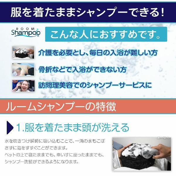 ルームシャンプー 本体セット(専用シャンプー詰替えパック1つ