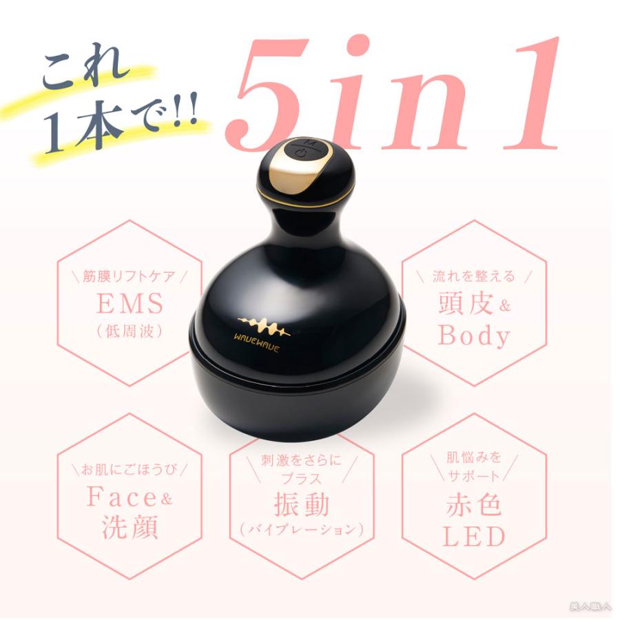 ポイント10倍 WAVEWAVE 正規販売店 EMS スカルプ ヘッドスパ
