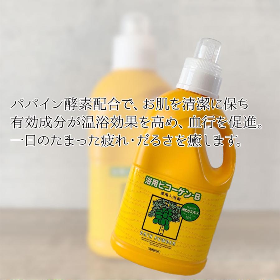 浴用 ビコーゲン BN 1000g 医薬部外品 粉末状 ｜今なら個包タイプ