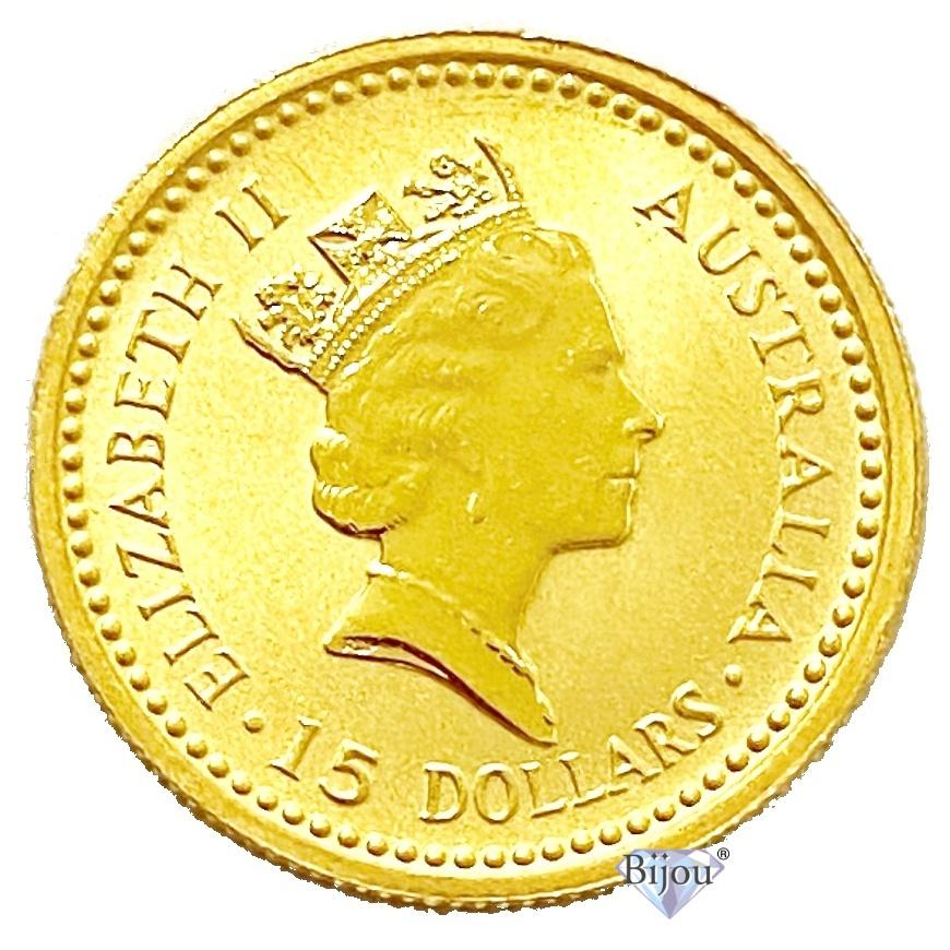 純金 カンガルー金貨 1/10オンス 3.11g 流通品 1991年 K24 24金 純金 カンガルー金貨 1/10オンス 3.11g 流通品 1991年 K24 24金