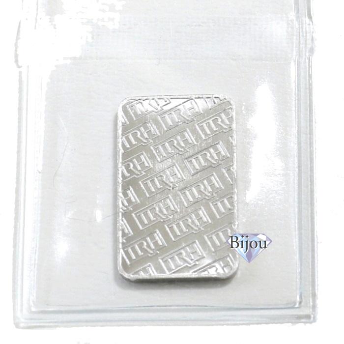 徳力　シルバー インゴット 5kg プラチナ バー徳力本店 5g インゴット【新品 未開封】PT 保証書付 送料