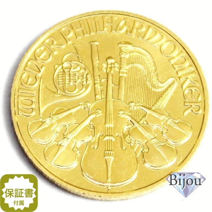 ウィーンハーモニー金貨 純金 1/10オンス コイン K24 24金 3.11g ウィーンハーモニー金貨 純金 1/10オンス コイン K24 24金 3.11g