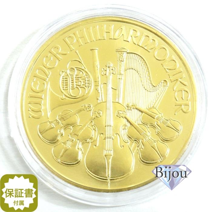 ウィーン金貨 1/2オンス 純金 24金 15.55g 未使用品 クリアケース付