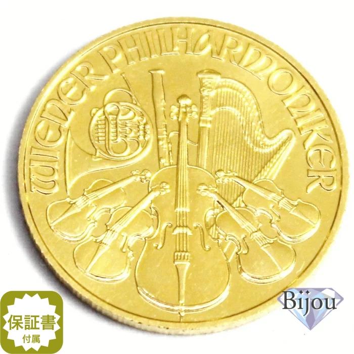 ウィーンハーモニー金貨 純金 1/4オンス コイン K24 24金 7.7g ウィーンハーモニー金貨 純金 1/4オンス コイン K24 24金 7.7g