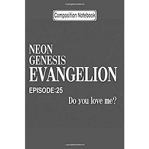 新作グッ 通信販売 Composition Notebook: Neon Genesis Evangelion Title Card Anime Trendi community.maxta.com community.maxta.com
