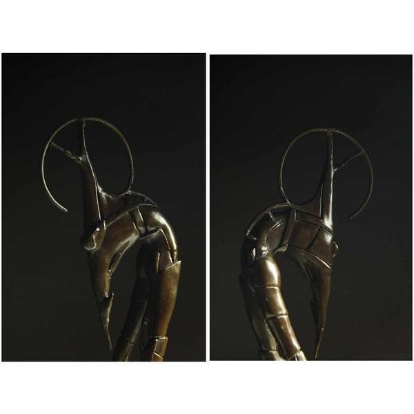 送料無料現代キュビズムロンズJavelin throwerピカソ名作 インテリア