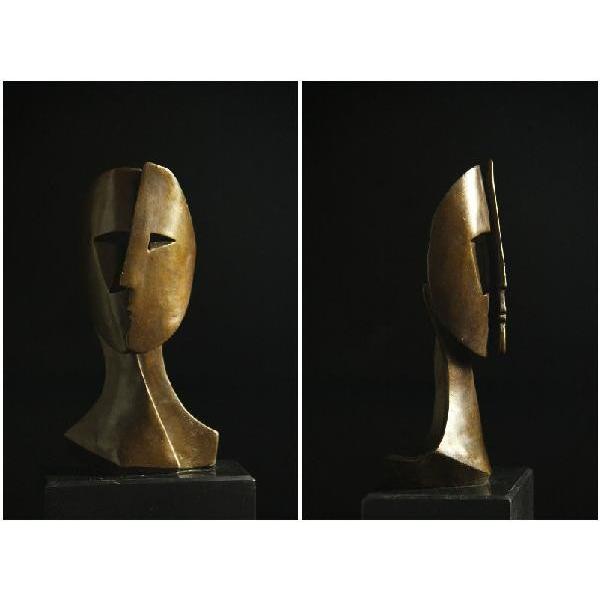 送料無料大人気ブロンズ仮面パブロ・ピカソ : 永楽美術 - 通販 - Yahoo