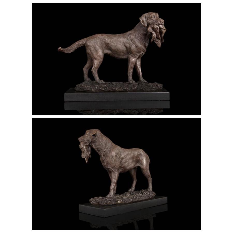 重量動物ブロンズ像犬10ｋｇ名品 インテリア家具 置物 彫刻 銅像 彫像 美術品フィギュア贈り物 プレゼントE.Truffotの画像