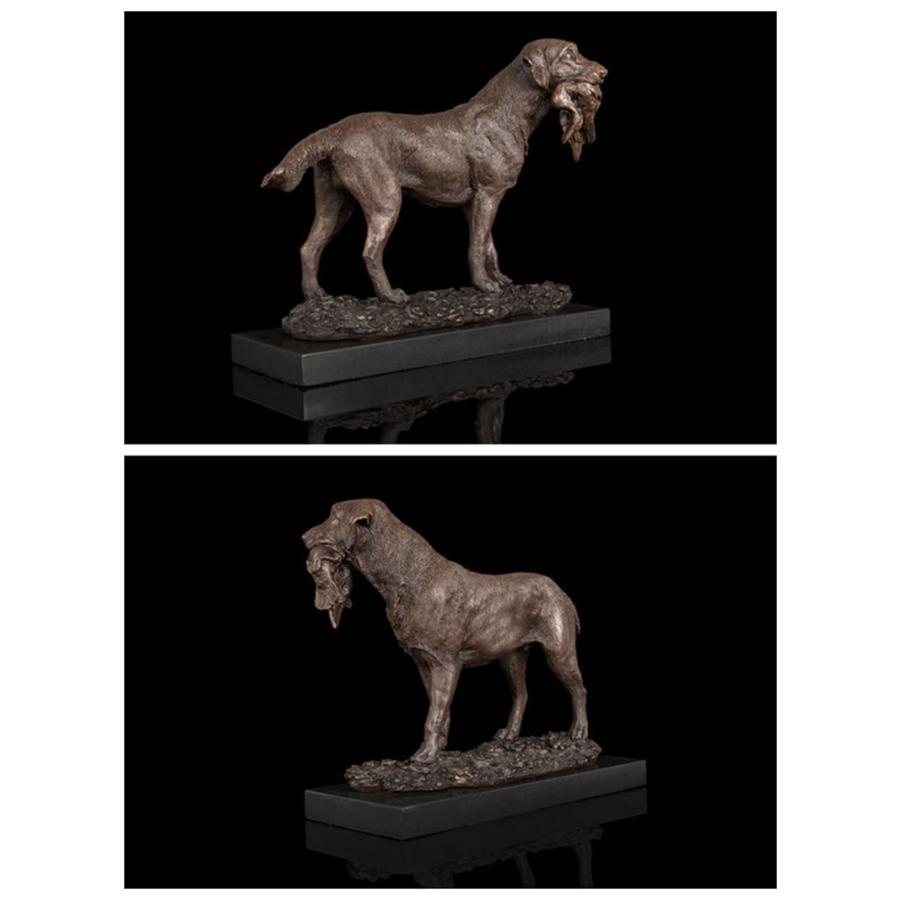 重量動物ブロンズ像犬10ｋｇ名品 インテリア家具 置物 彫刻 銅像 彫像 美術品フィギュア贈り物 プレゼントE.Truffotの画像