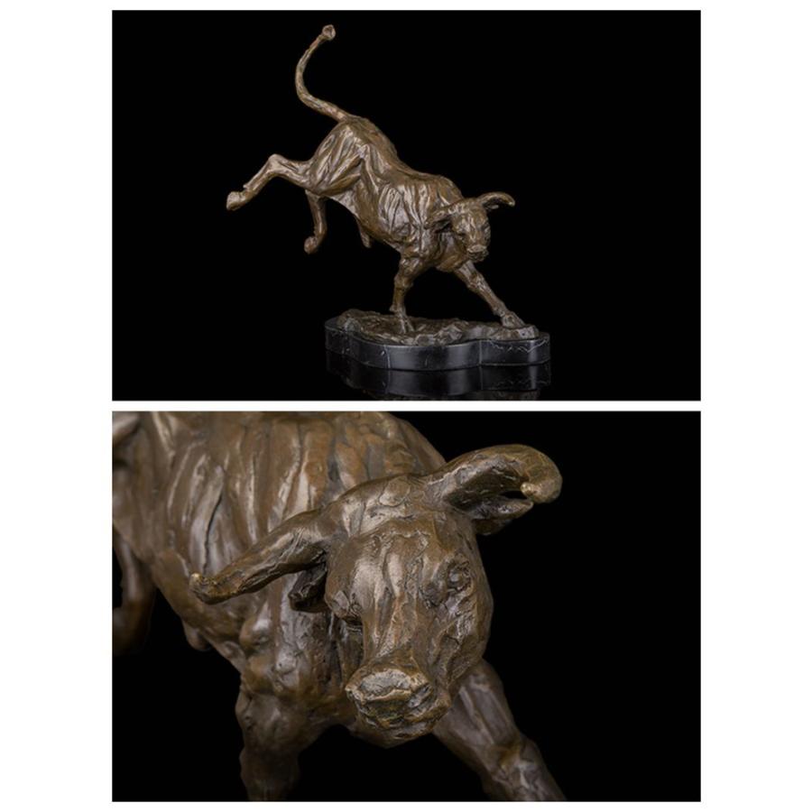 ブロンズ像 うし ブロンズ像 うし