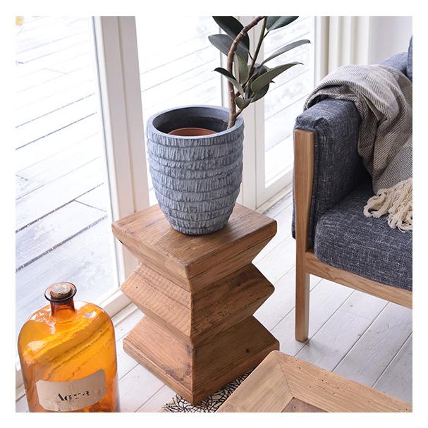 天然木 パイン古材 スツール サイドテーブル 木製 無垢 おしゃれ 玄関 椅子 リビング 植木鉢台 ヴィンテージ デザイン 観葉植物 N Az Hit 101 Houseboat 通販 Yahoo ショッピング