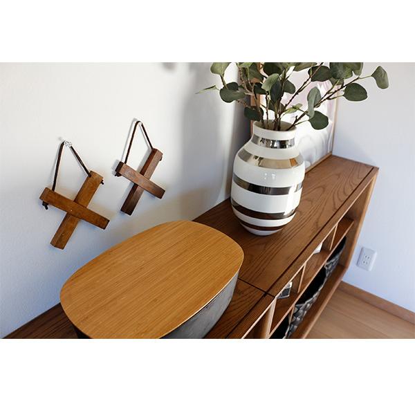 天然木 脚付き オープンチェスト 完成品 木製 オープンラック 引き出し