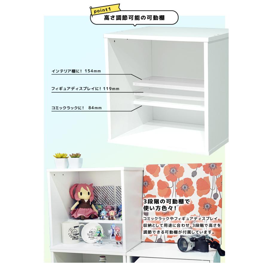 3個セット 色々飾れる 雛壇付き キューブボックスα NEW オープン