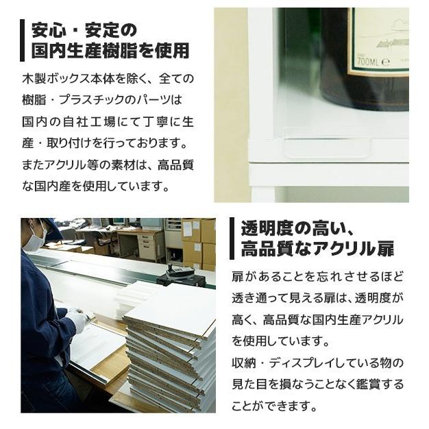 ３個セット キューブボックスa 透明扉付きタイプ カラーボックス 3段 アクリル 扉付き 収納 棚 木製 フィギュアケース コレクションケース Cba Set009 Houseboat 通販 Yahoo ショッピング