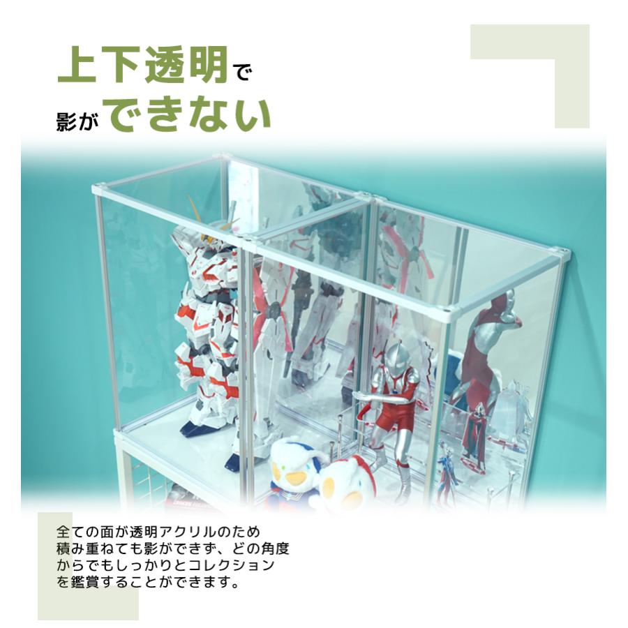 ハイタイプ登場 UVカット コレクションケース Fケース HIGH 背面 ハイタイプ登場 UVカット コレクションケース Fケース HIGH 背面
