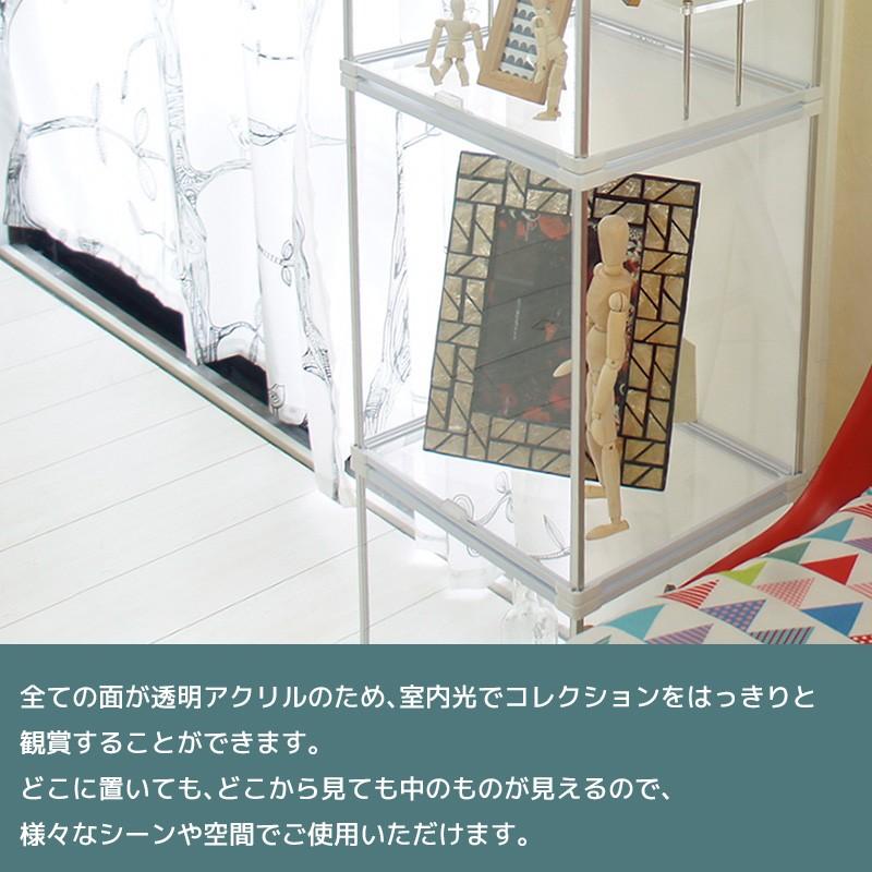 UVカット アクリルケース 上下透明タイプ (背面クリア) フィギュア