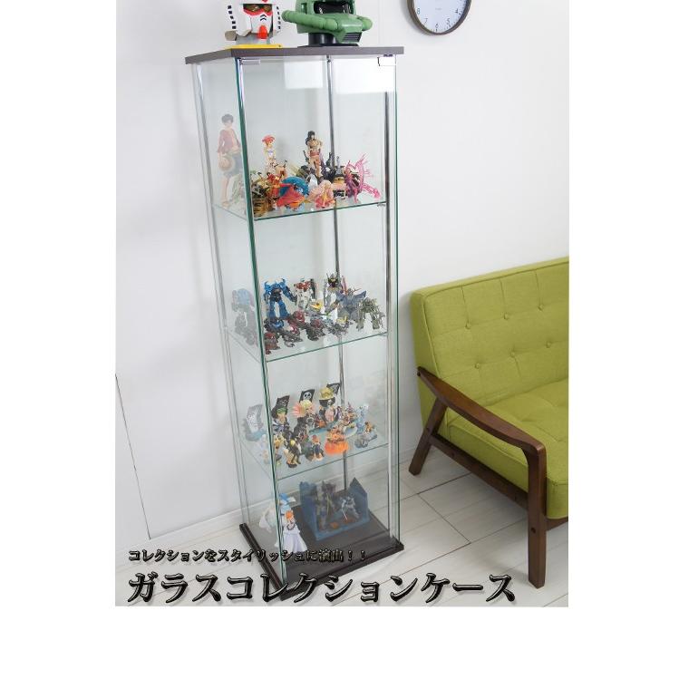 ガラス コレクションケース 4段 フィギュア ケース 棚 透明 大型 コレクションラック コレクションボード F Fj Houseboat 通販 Yahoo ショッピング