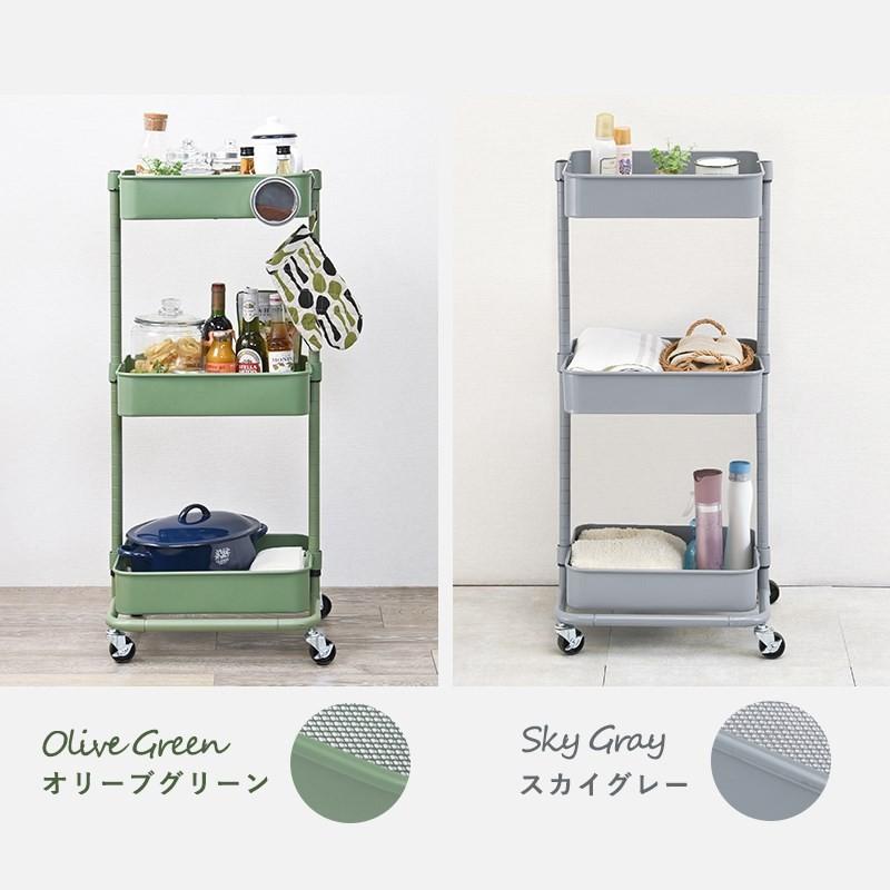 売れ筋 ワゴンキャスター付き3段スリムキッチンワゴンおしゃれ北欧アイアン3段ワゴンマルチワゴン収納白 春の最新作 送料無料 Www Iacymperu Org