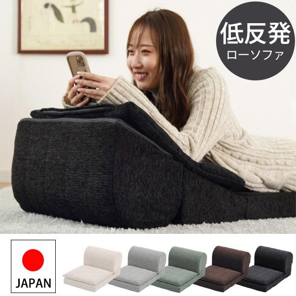 もっちり 1人掛け ローソファー 単品 こたつ 1人用 座椅子 フロア
