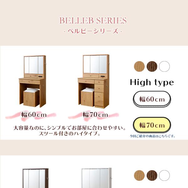 ドレッサー 三面鏡 コンパクト デスク スツール付き コンセント付き