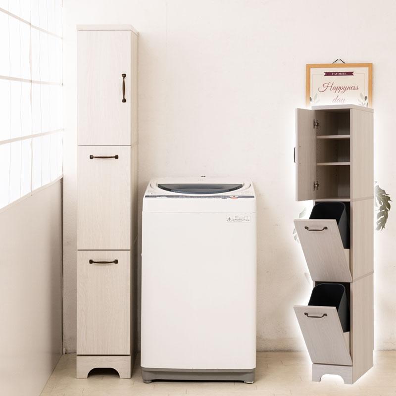 見せない脱衣かご スリム ランドリーラック おしゃれ 縦型 木製 脱衣所 収納棚 フラップ扉付き 北欧 かわいい ランドリーストッカー P2 Na Fy 00 Houseboat 通販 Yahoo ショッピング