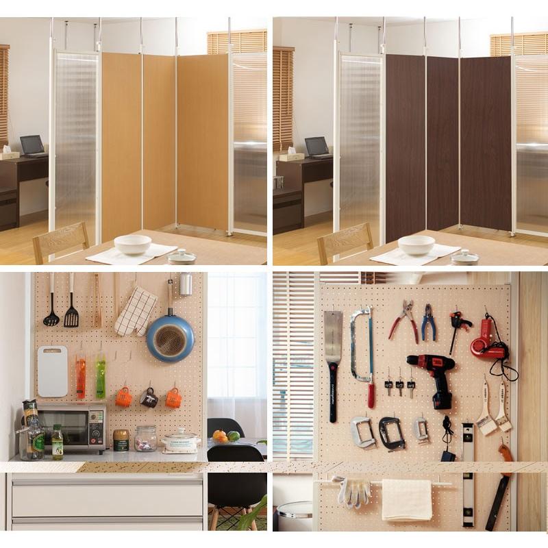 高い品質 連結用 突っ張り 間仕切り パーテーション 幅87 5 ダークブラウン 送料無料 パーティション おしゃれ つっぱり式 間仕切り壁 人気絶頂 Carlavista Com