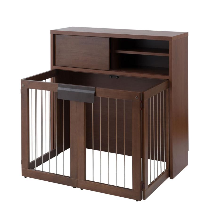 新品即決 家具に収まる 折りたたみ 犬用ケージ 幅90 ブラウン 完成品 小型犬 おしゃれ サークル 室内 木製 犬用サークル ゲージ ペットゲージ 日本製 収納付き 独創的 Zoetalentsolutions Com
