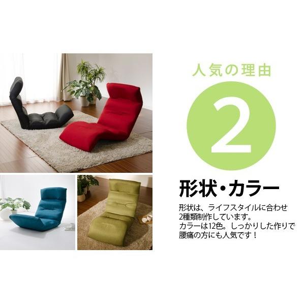 日本製 リクライニング座椅子 和楽の雲 ハイバック座椅子 折りたたみ