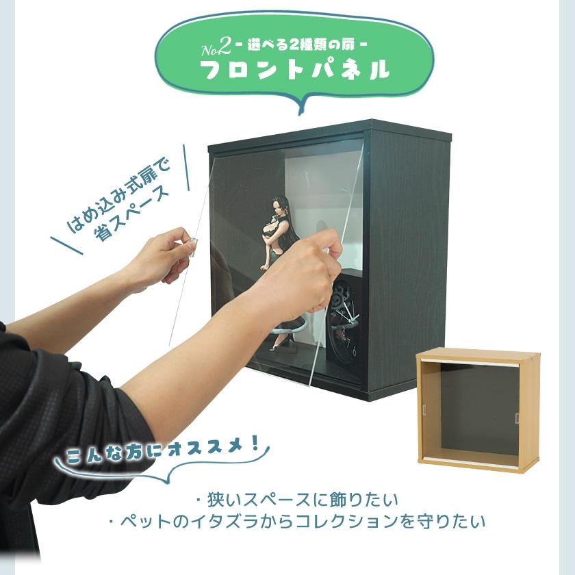 壁掛け キューブボックスα 改 新フラップ扉 or フロントパネル