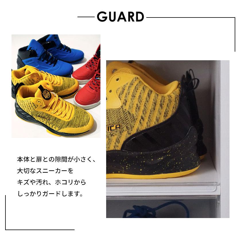 21新春福袋 スニーカーコレクションケース 3段 シューズ ディスプレイ 棚 シューズボックス シューズラック 木製 収納 おしゃれ アクリル風 透明 扉付き N1 Supplystudies Com