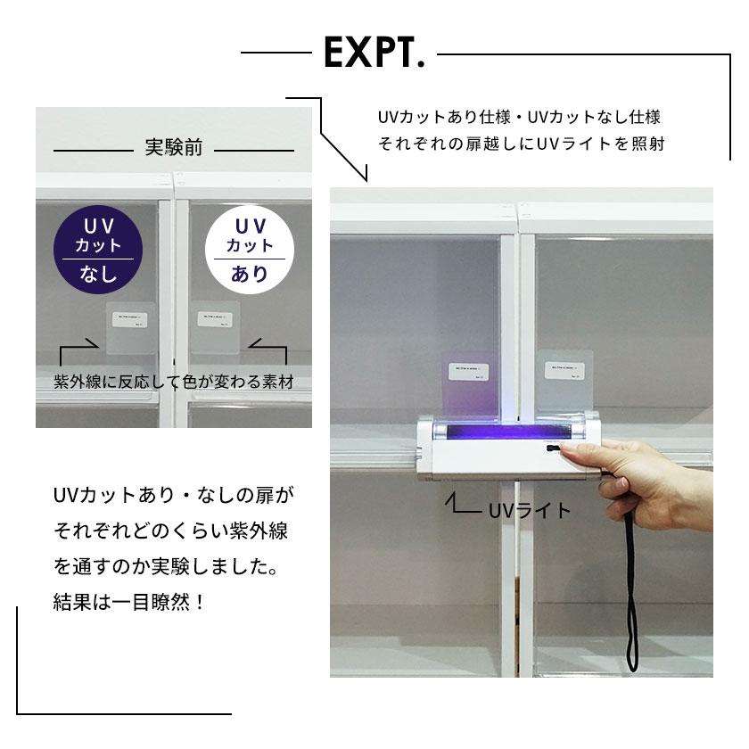 UVカット スニーカー コレクションケース 3段 シューズボックス 透明