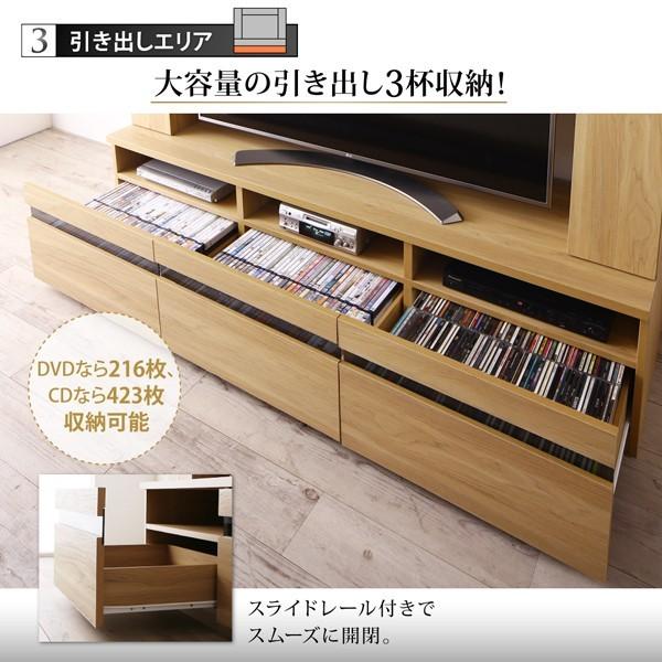 ハイタイプテレビ台 壁面収納 ハイタイプテレビボード おしゃれ 55