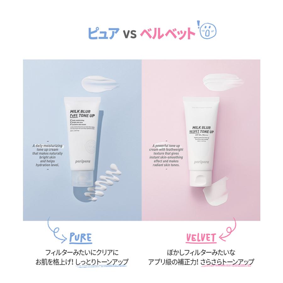 韓国コスメ ペリペラ ミルク ブラー トーン アップ クリーム Peripera ベースメイク 化粧下地 正規品 国内配送 Pp Milk Blur Toneup Cream プラセンタの美活 通販 Yahoo ショッピング