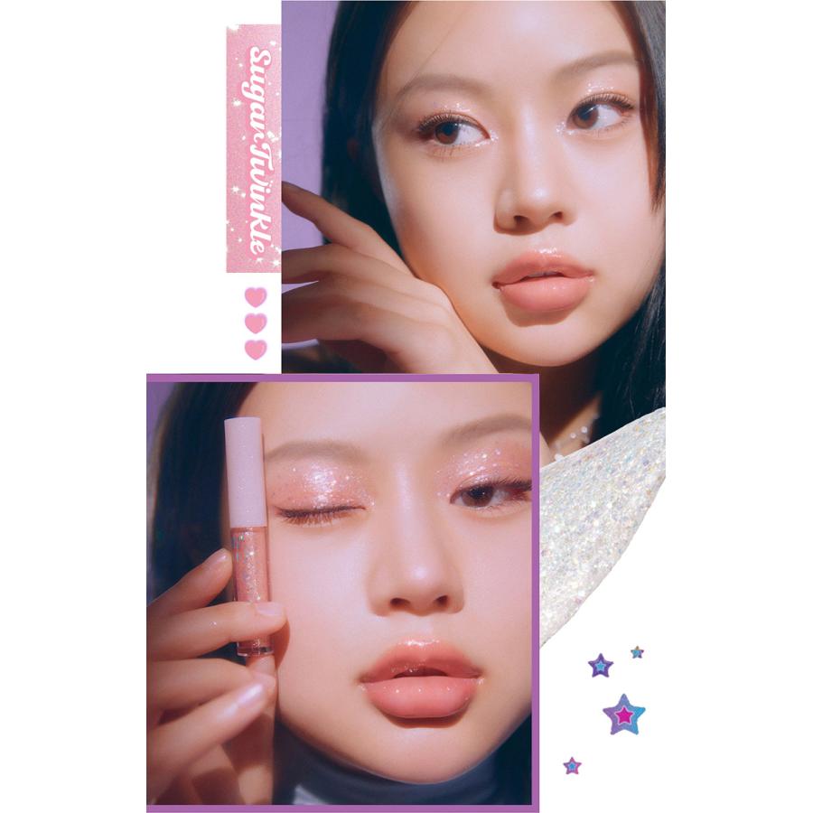 22モデル 韓国コスメ ペリペラ シュガー トゥインクル リキッド グリッター Peripera アイシャドウ プレゼント ギフト 正規品 国内配送