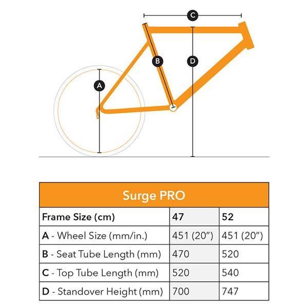 TERN ターン 2021年モデル SURGE PRO 2tone サージュプロ ミニベロ ROJI BIKES (期間限定送料無料/一部地域除く)｜bike-king｜04