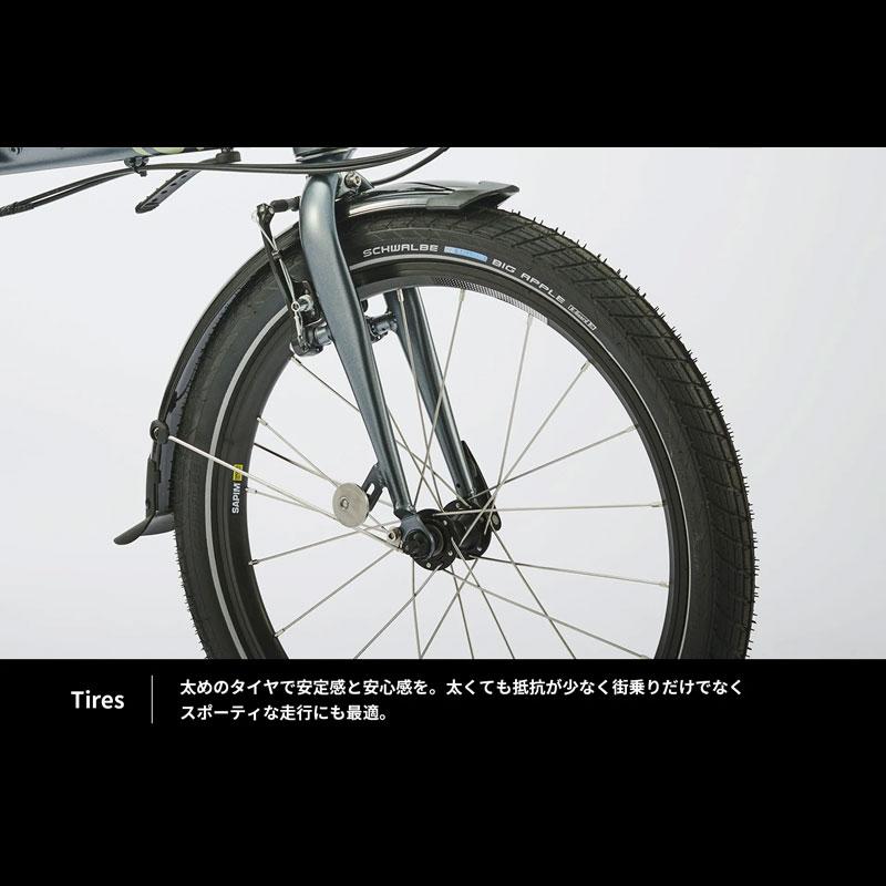 TERN ターン 2024年モデル LINK D8 リンクD8 (20”/406) 折りたたみ自転車 (期間限定送料無料/一部地域除く)｜bike-king｜07